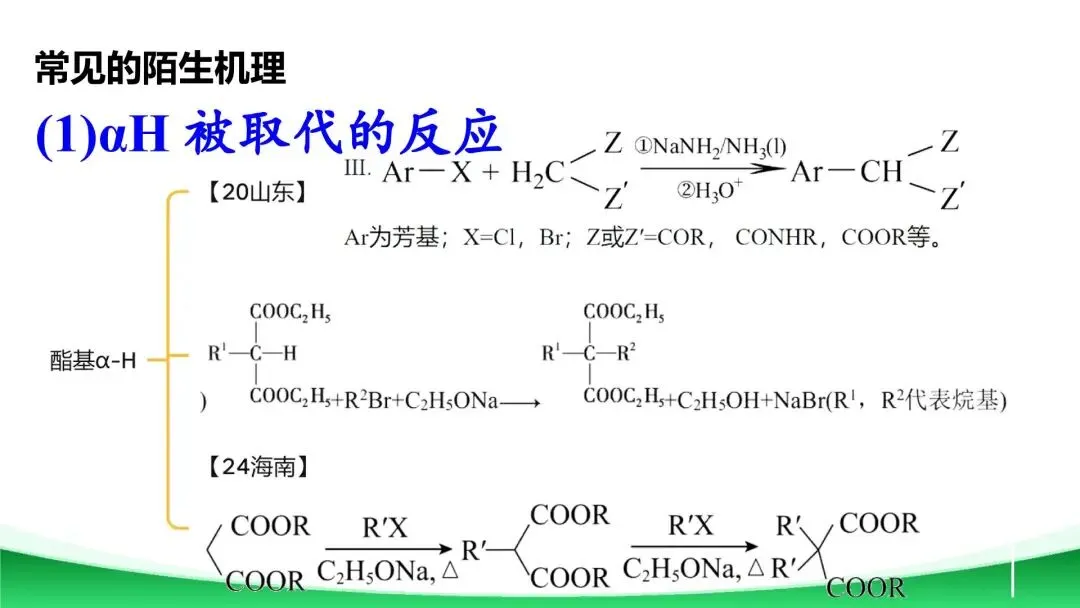 【二轮复习】高考真题中陌生有机反应机理分析与总结 第6张
