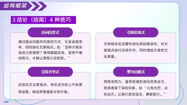 2026年中考语文议论文写作文体知识与结构框架 第14张