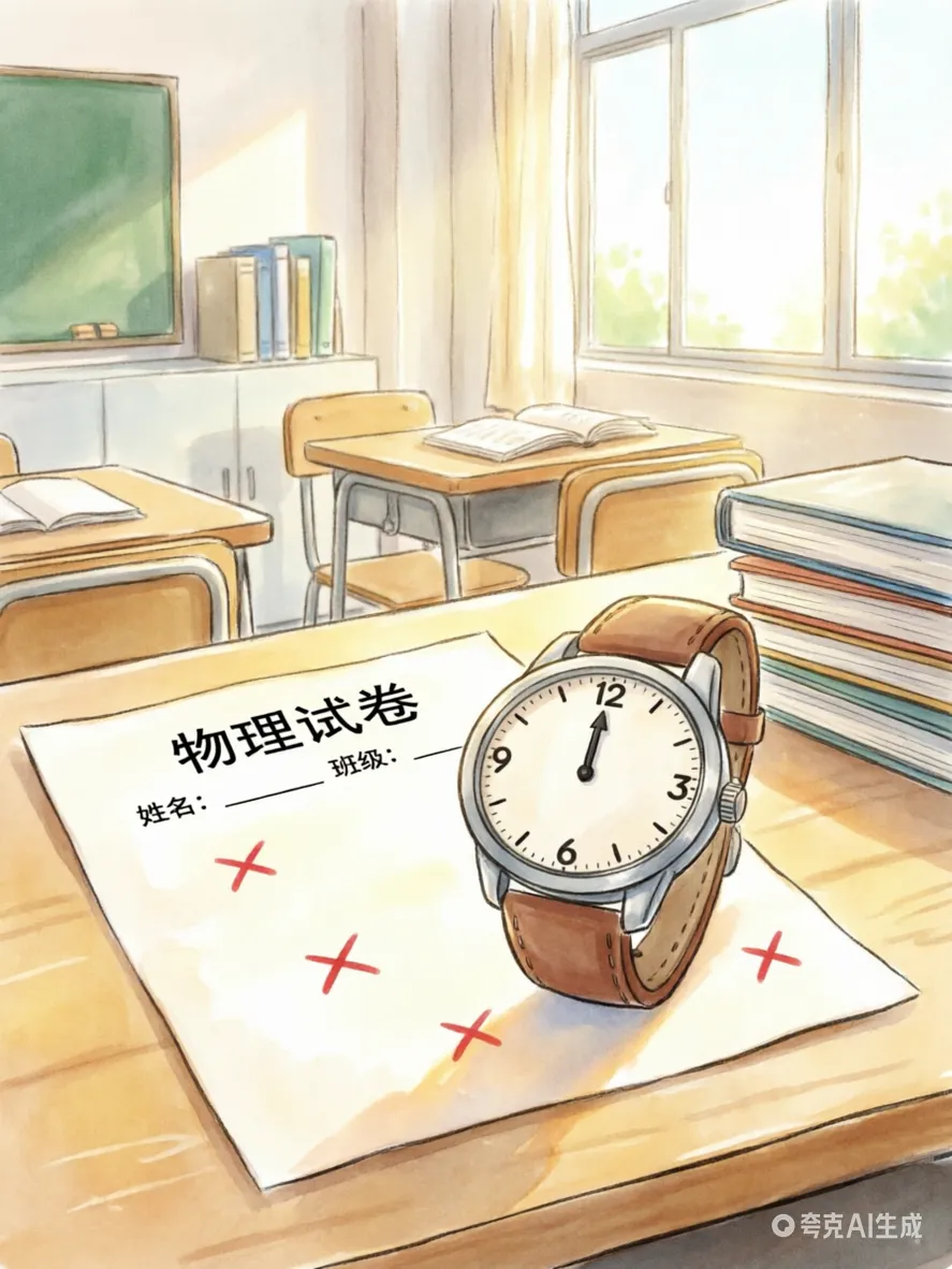 珏同学半期考“历险记”:手表里的亲情,试卷上的成长 第2张