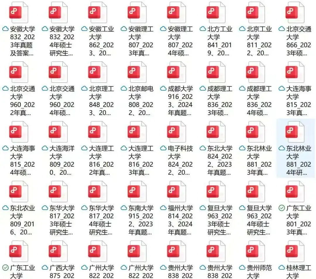 【史无前例】纸质版真题、答案免费送!资料质量拉满!抽奖活动也返场哟~ 第12张