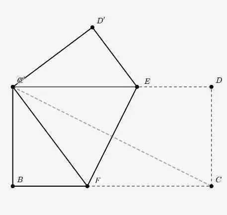 中考热点:折叠问题的解法 第3张