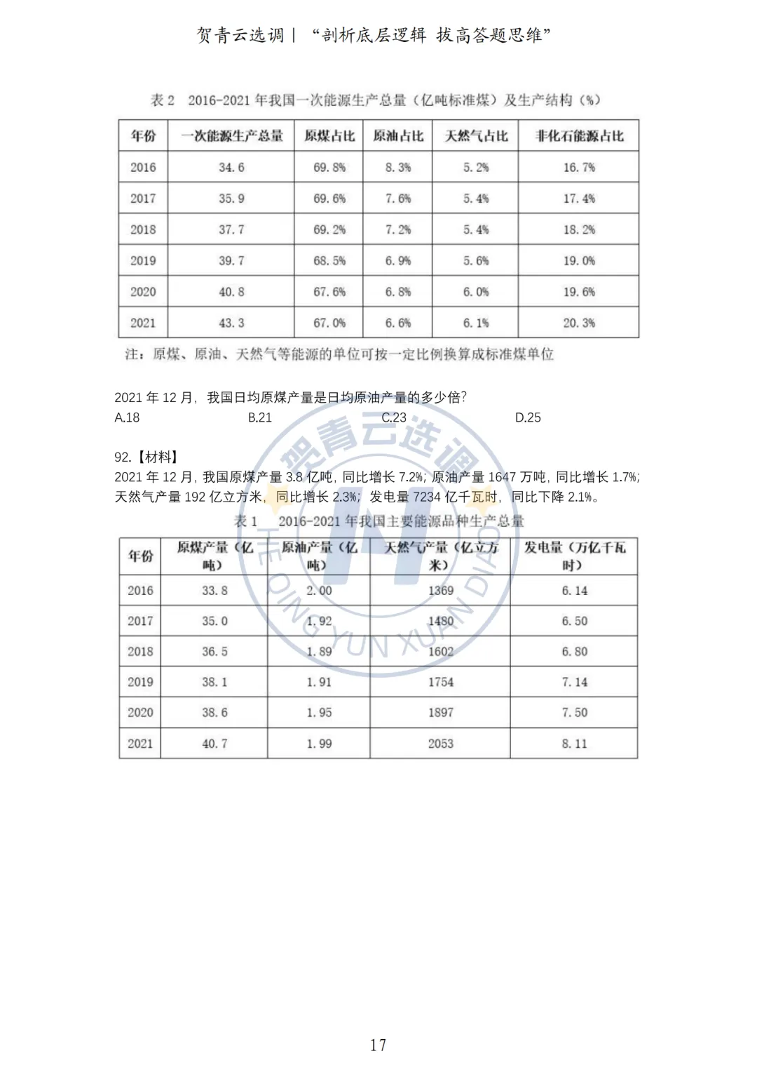 真题分享-461|2023年湖北省选调生招录考试综合知识和行政职业能力测验试卷(网友回忆版) 第18张