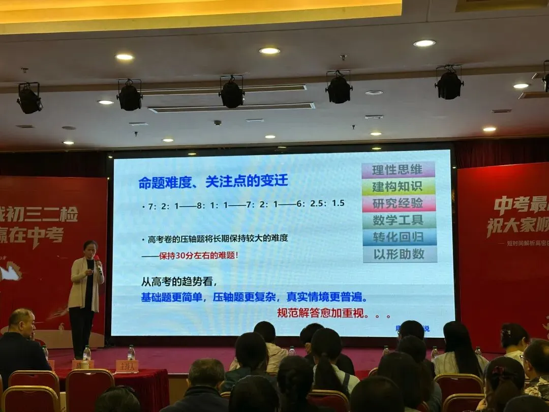 中考二检前,分享昨晚参加的冲刺讲座收获 第2张