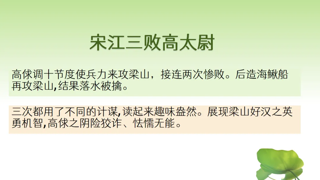中考语文复习:12部名著横向联读 第7张