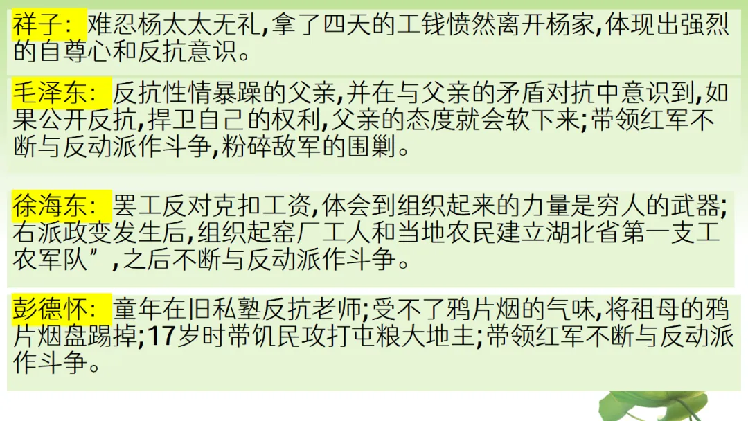 中考语文复习:12部名著横向联读 第11张