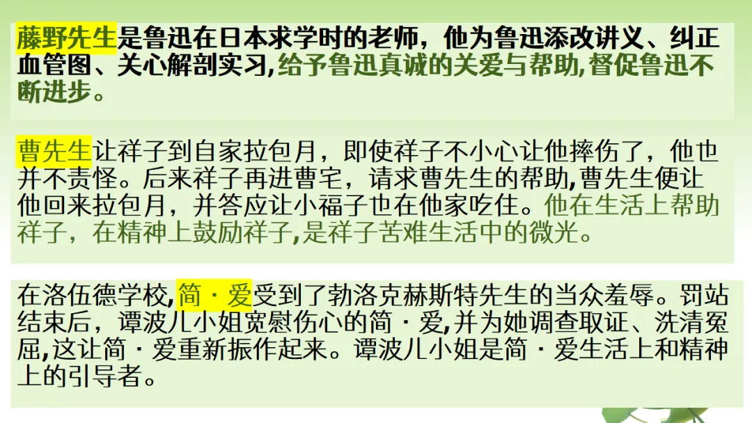 中考语文复习:12部名著横向联读 第18张