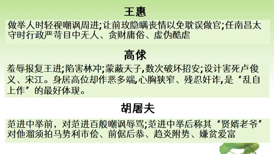 中考语文复习:12部名著横向联读 第38张