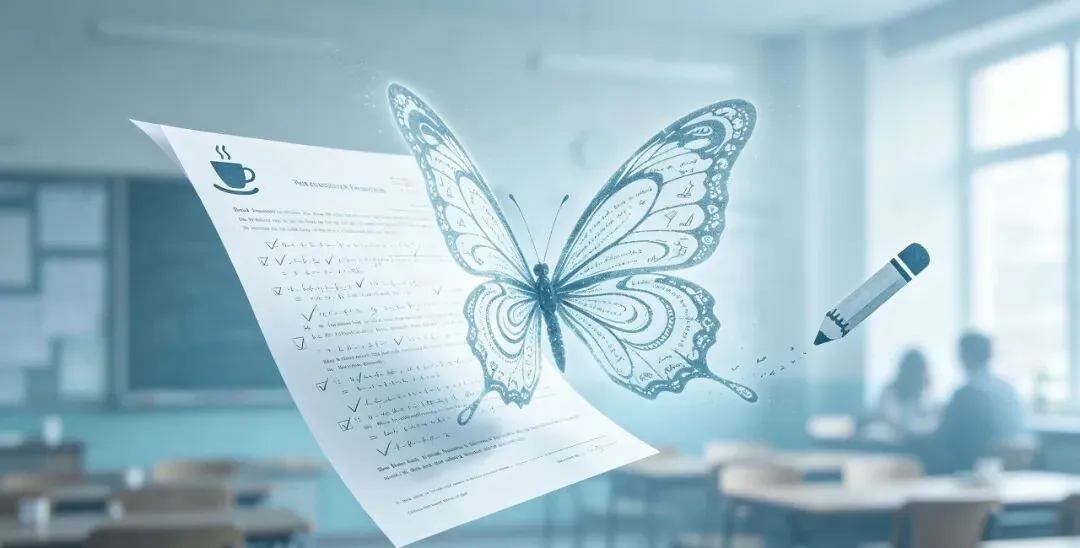 一张试卷的“蝴蝶效应”:当“服务者”与“教育者”的身份撞车 第1张