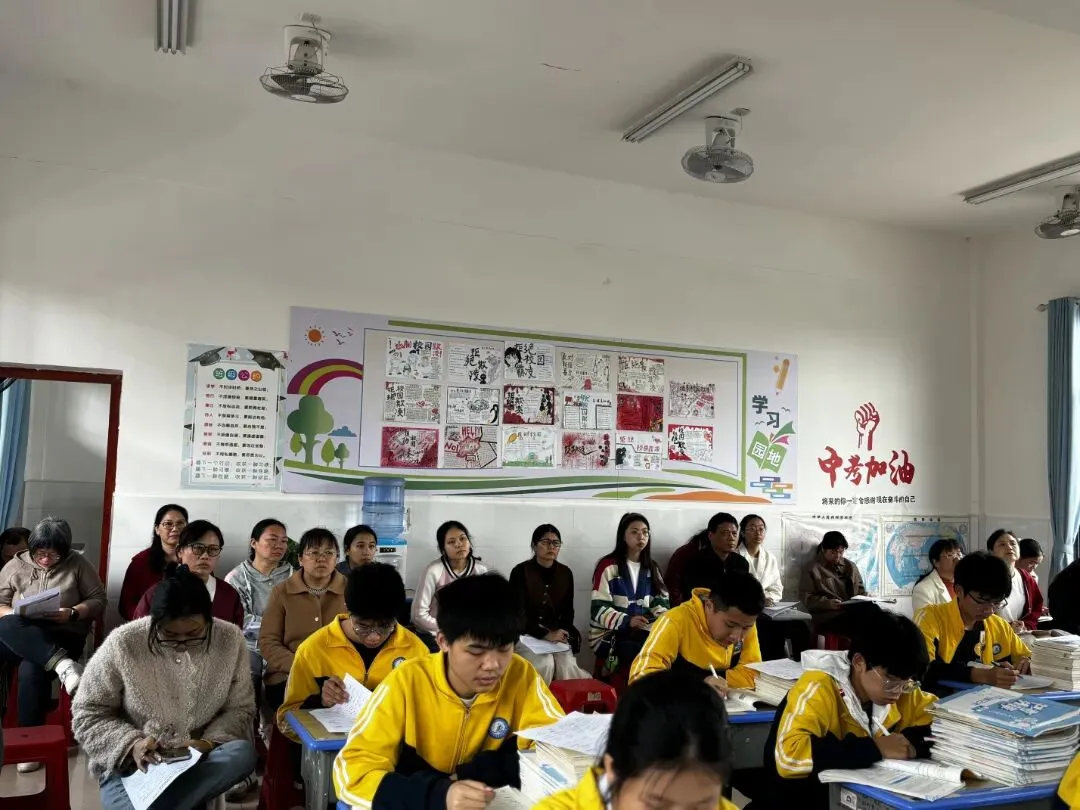 送教下乡促教研 精准复习备中考——全州县初中第二学区全州县第二中学初中部赴枧塘初中送教下乡及教材培训活动 第13张