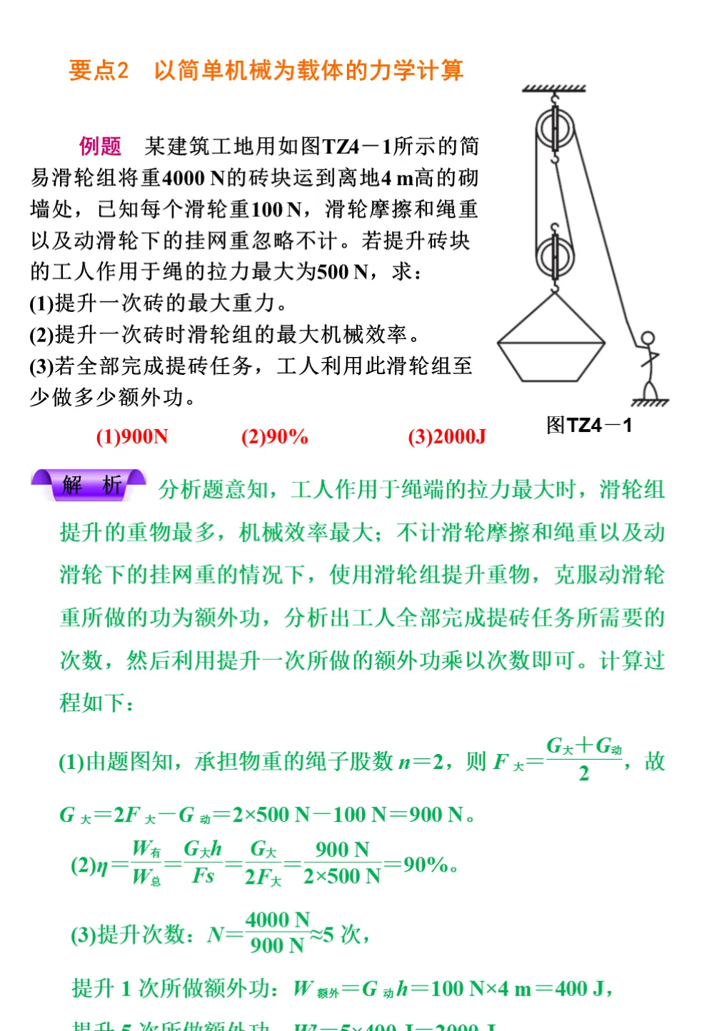 中考物理重要知识点 第21张