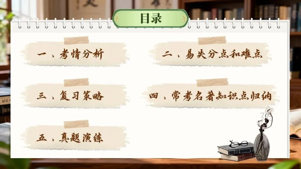 中考复习《专题八:名著阅读》 | 名著阅读专项突破! 第4张