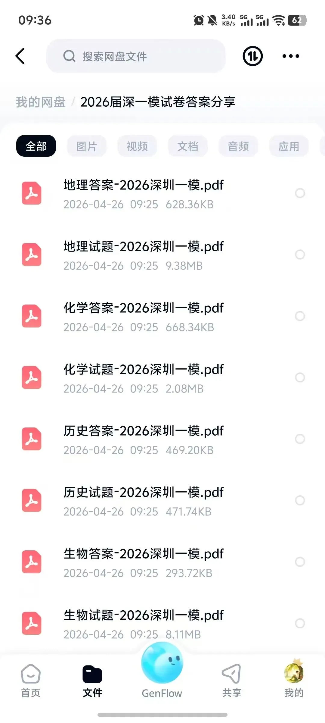 2026届深圳一模试卷及答案汇总 第4张