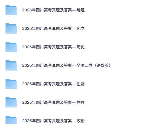 【四川省高考真题合集】2008-2025高考试题与答案含历年真题解析电子打印版pdf 第2张