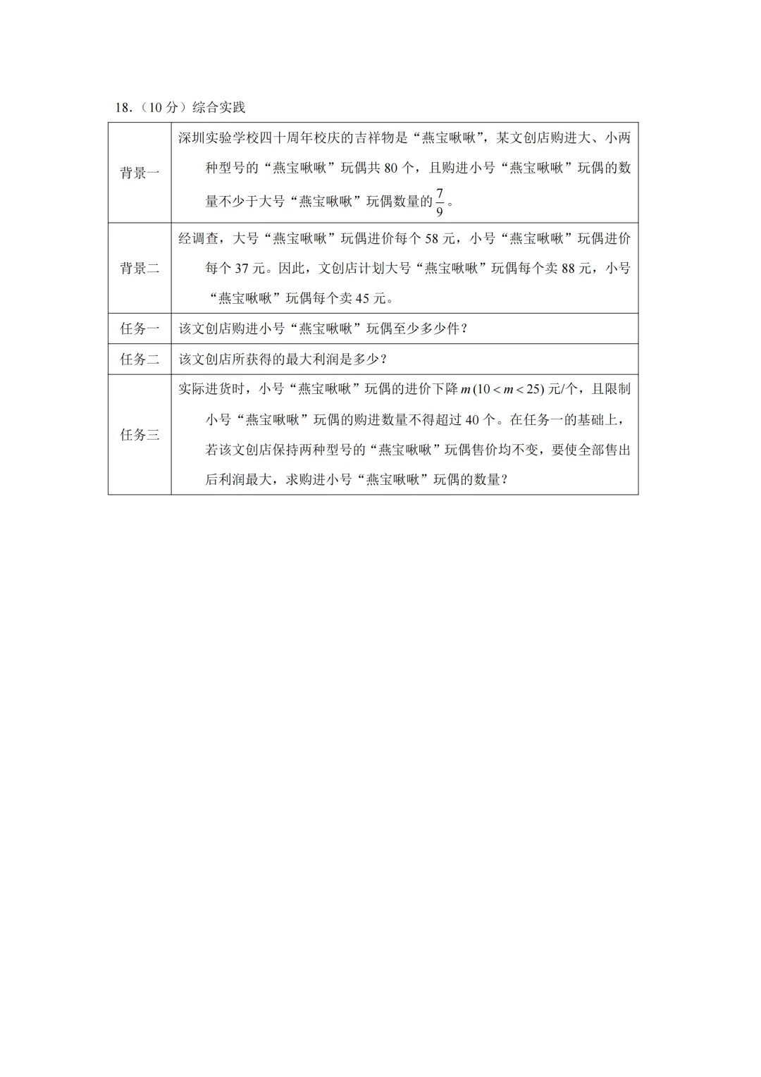 25-26下学期深中、深实验最新期中真题新鲜出炉! 第18张