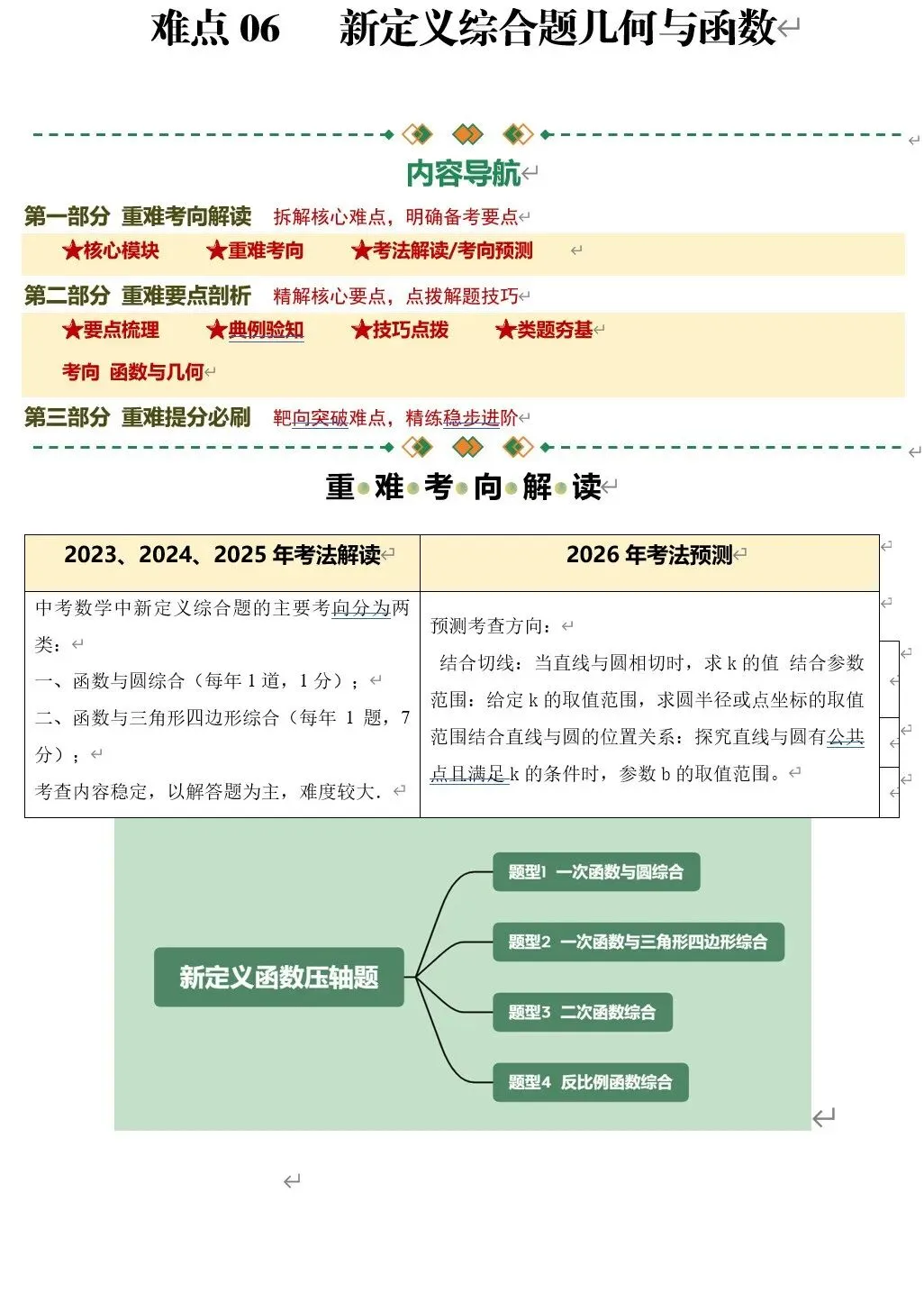 2026《中考数学•二轮复习讲练测》北京、安徽、广东、湖南、辽宁、重庆 地方版 第10张