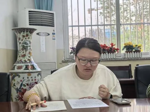 精准析学情把脉一模备考 凝心聚合力冲刺中考决胜——我校召开九年级学情分析暨备考推进会 第4张