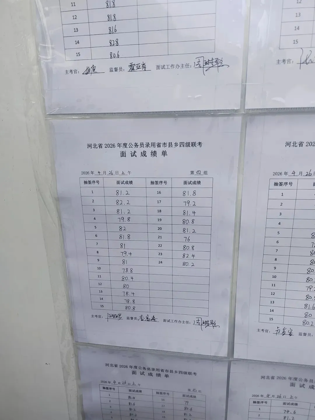 2026河北省考面试第二天真题回顾及成绩榜单(邢台考区) 第5张