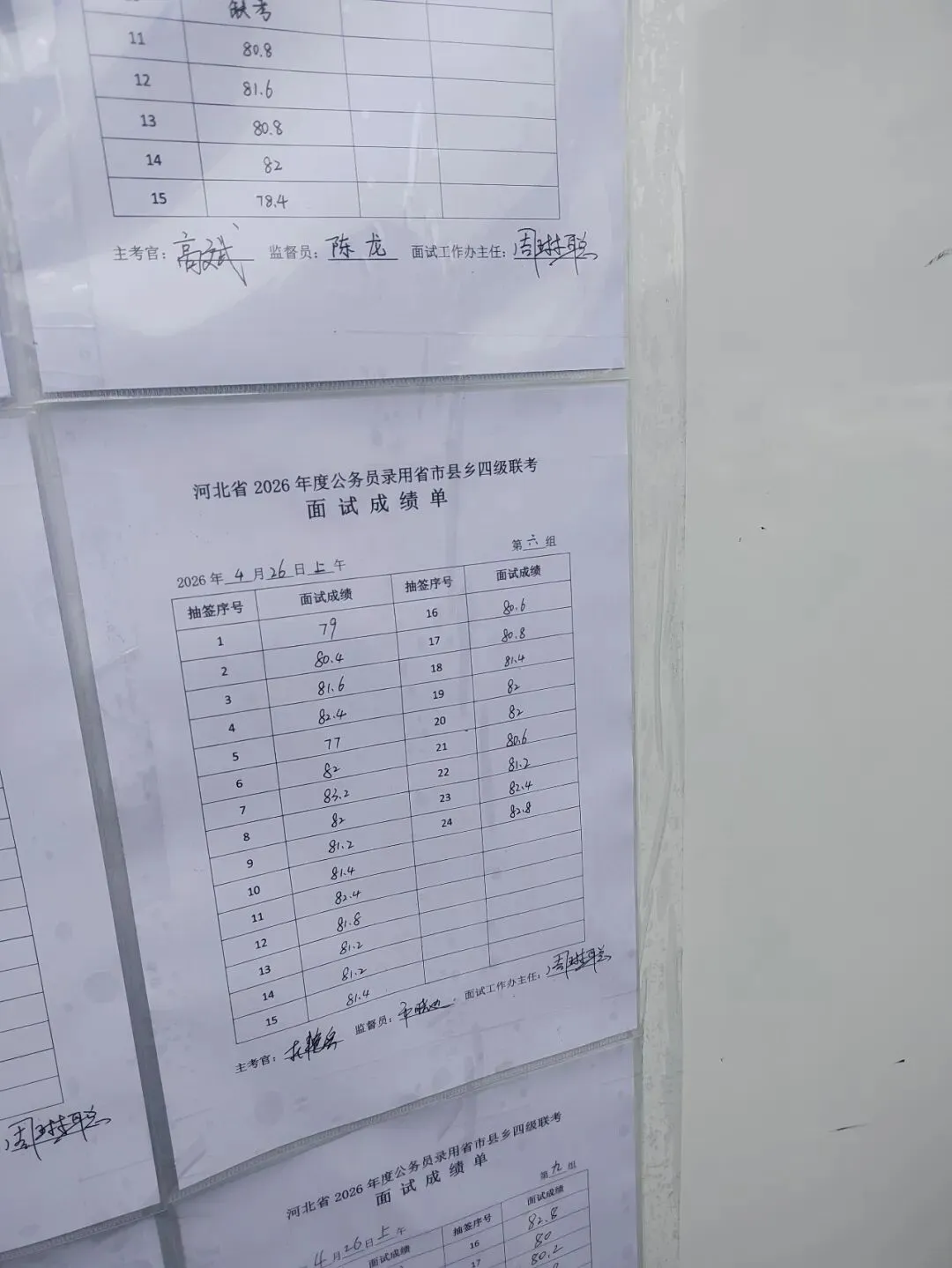 2026河北省考面试第二天真题回顾及成绩榜单(邢台考区) 第7张