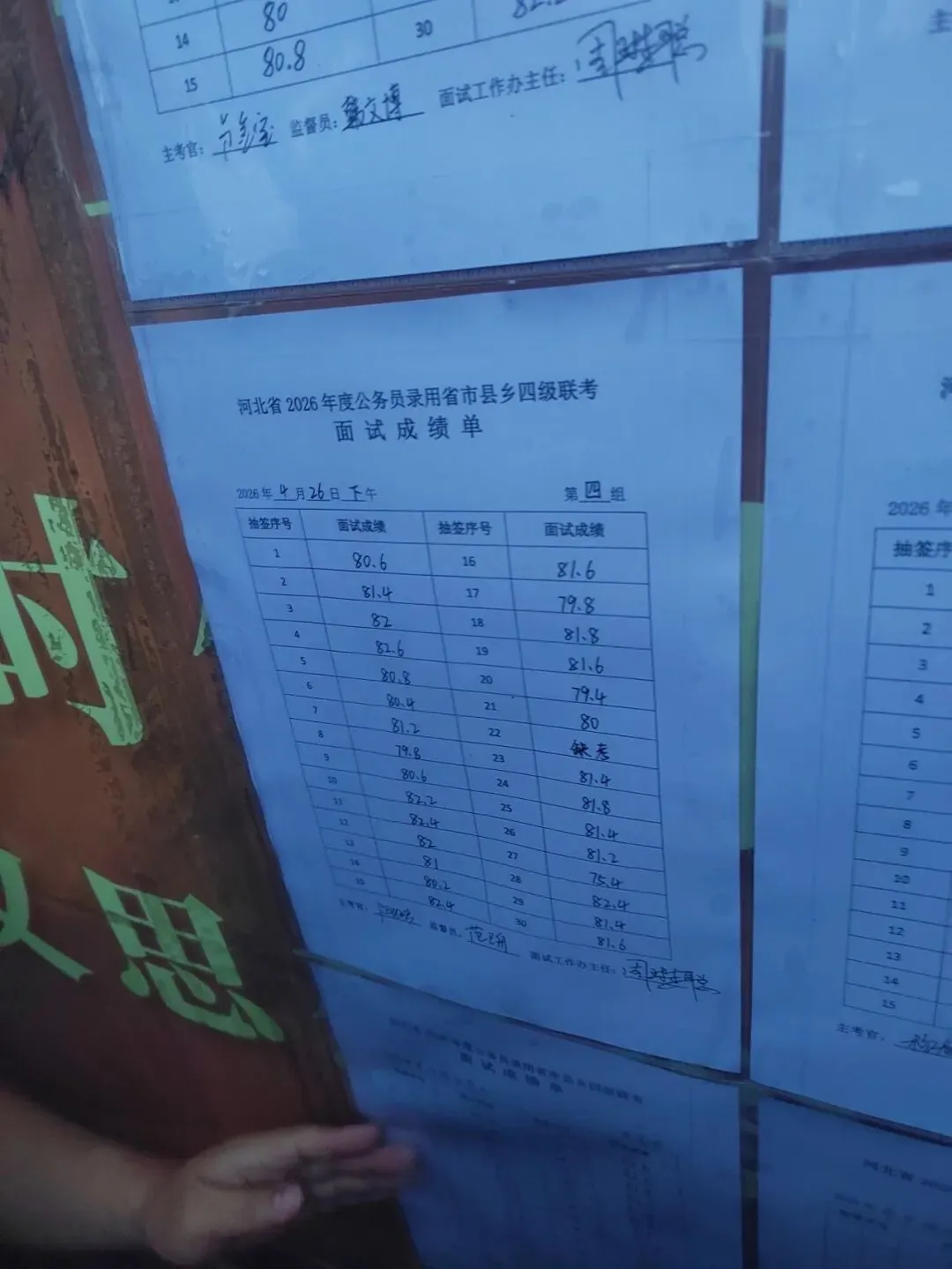 2026河北省考面试第二天真题回顾及成绩榜单(邢台考区) 第15张