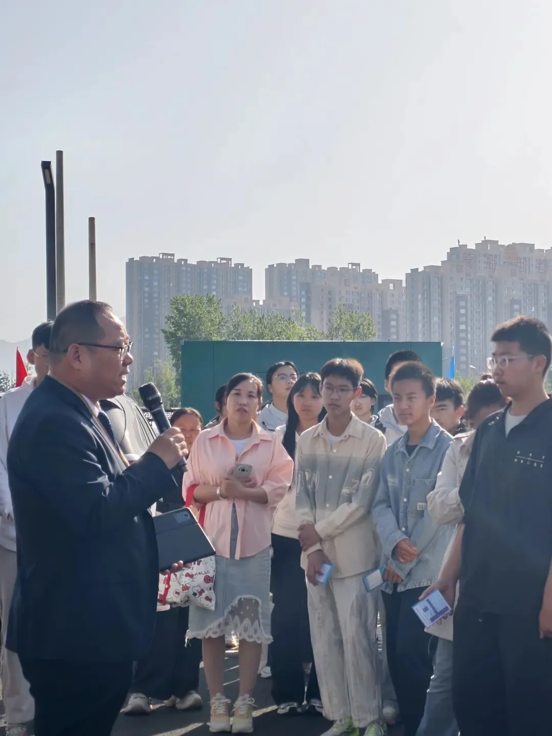 砺剑赛场强体魄,全力冲刺赢中考——北京新学道灵石致诚学校开展体育公益全真模拟测试 第4张