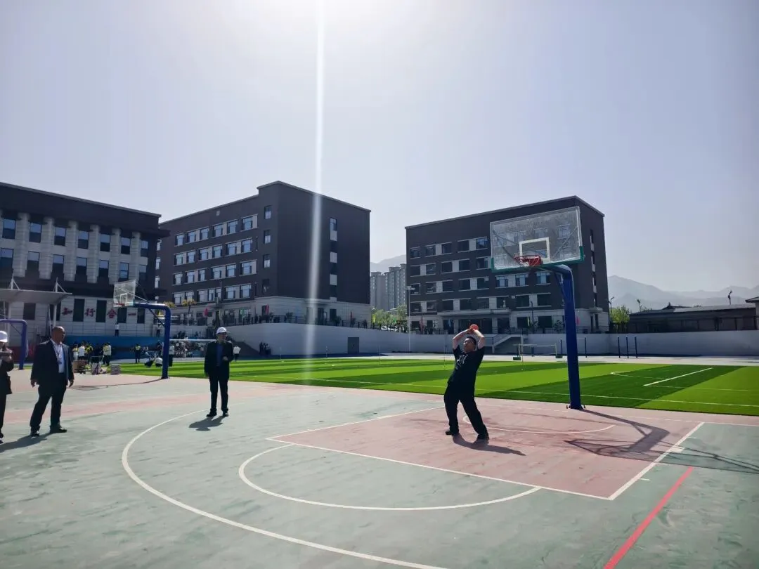 砺剑赛场强体魄,全力冲刺赢中考——北京新学道灵石致诚学校开展体育公益全真模拟测试 第14张