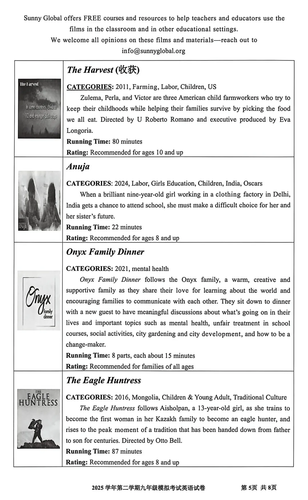 中考 | 2026届最新初三二模试卷分享(徐汇/虹口/杨浦/黄埔/静安/宝山/闵行/松江/崇明区部分) 第173张