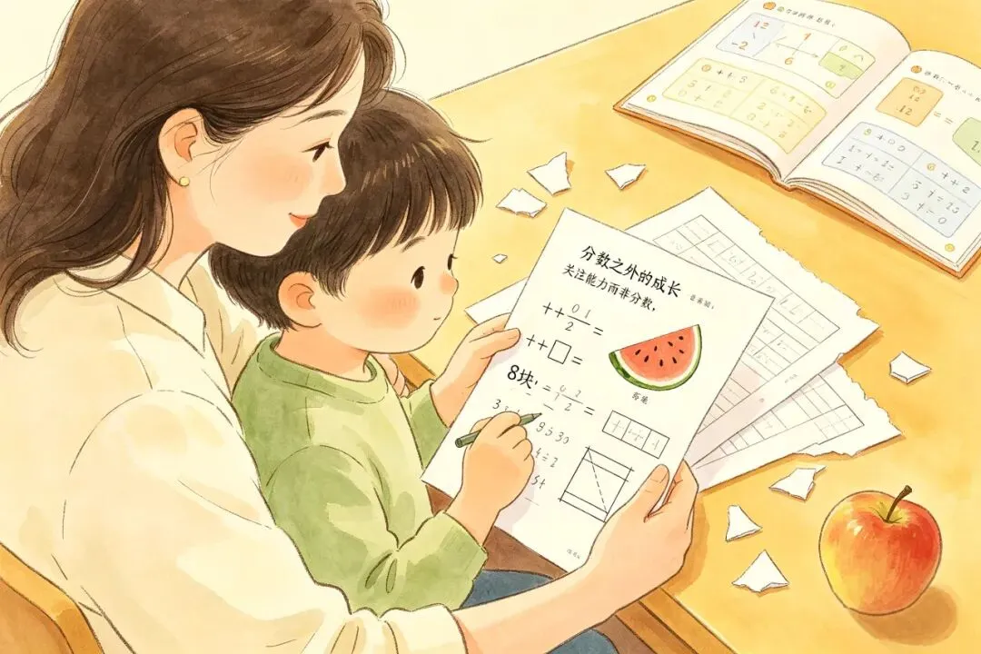 三年级儿子数学考了98分,我却撕碎了试卷 第1张