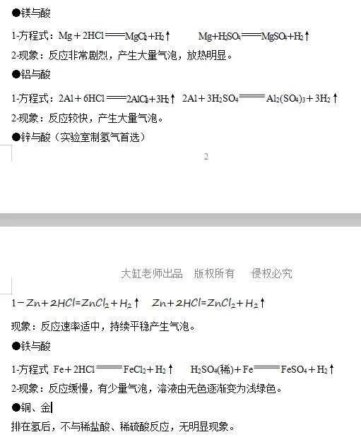 26年中考复习知识总结-----金属材料 第4张