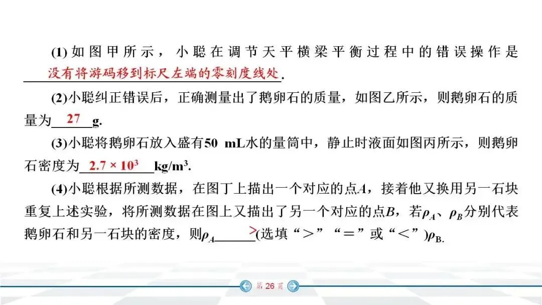 初中物理:中考经典实验题汇编 第19张