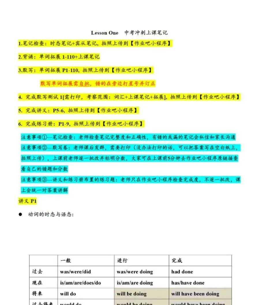 上海花儿 中考英语冲刺 视频+讲义 第2张