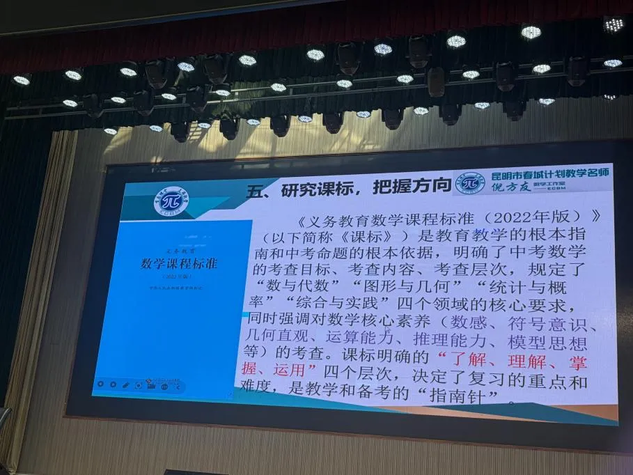 聚焦质量明方向,精准施策备中考——昆明市第六届初中数学刘文武名师工作室第二十一期简讯 第22张