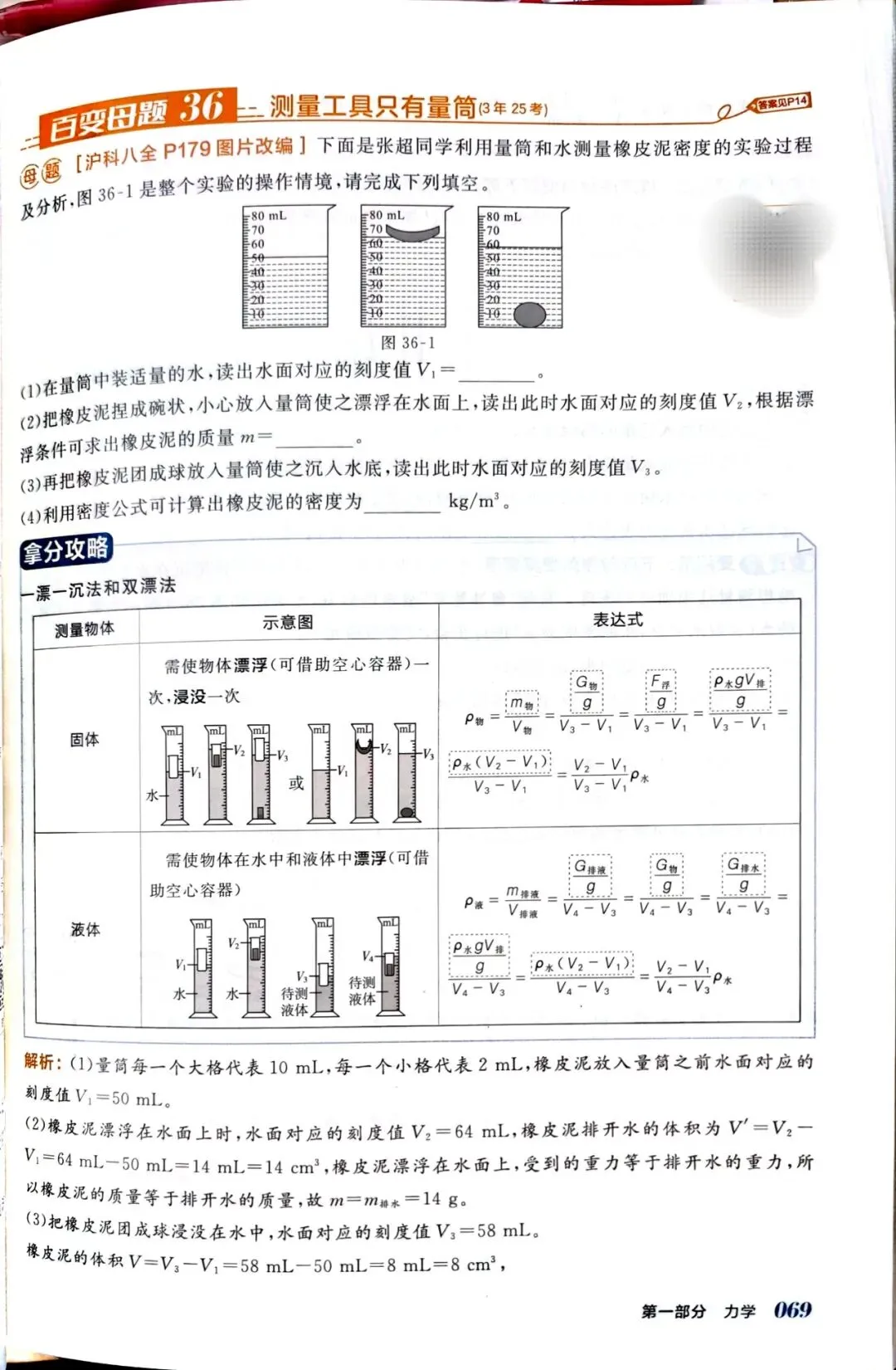 全套中考物理必考题型与解法技巧!八九年级快速提高物理成绩的好资料!非常实用 第6张
