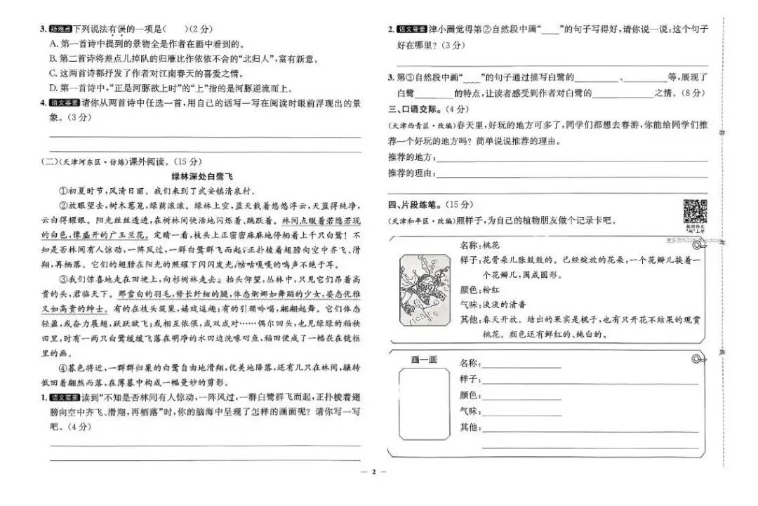 小学语文数学英语 26春《真题圈》真卷三步练 三四五六年级下册 PDF电子版 第2张