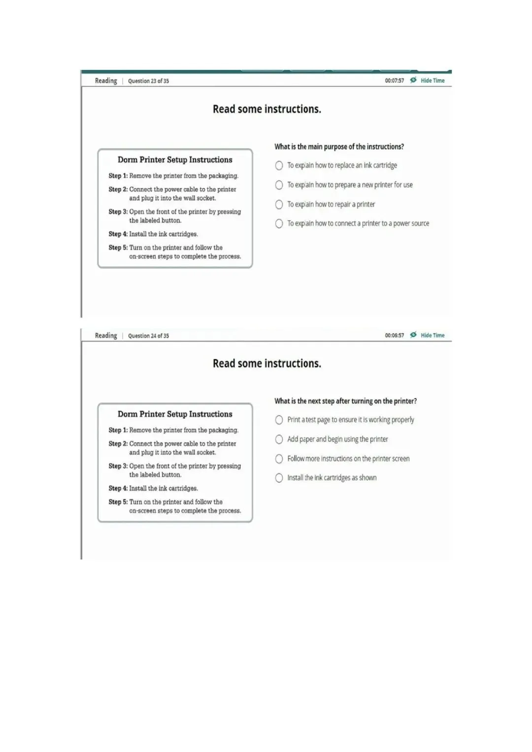 新托福第046套20260415真题(图片版) 第3张