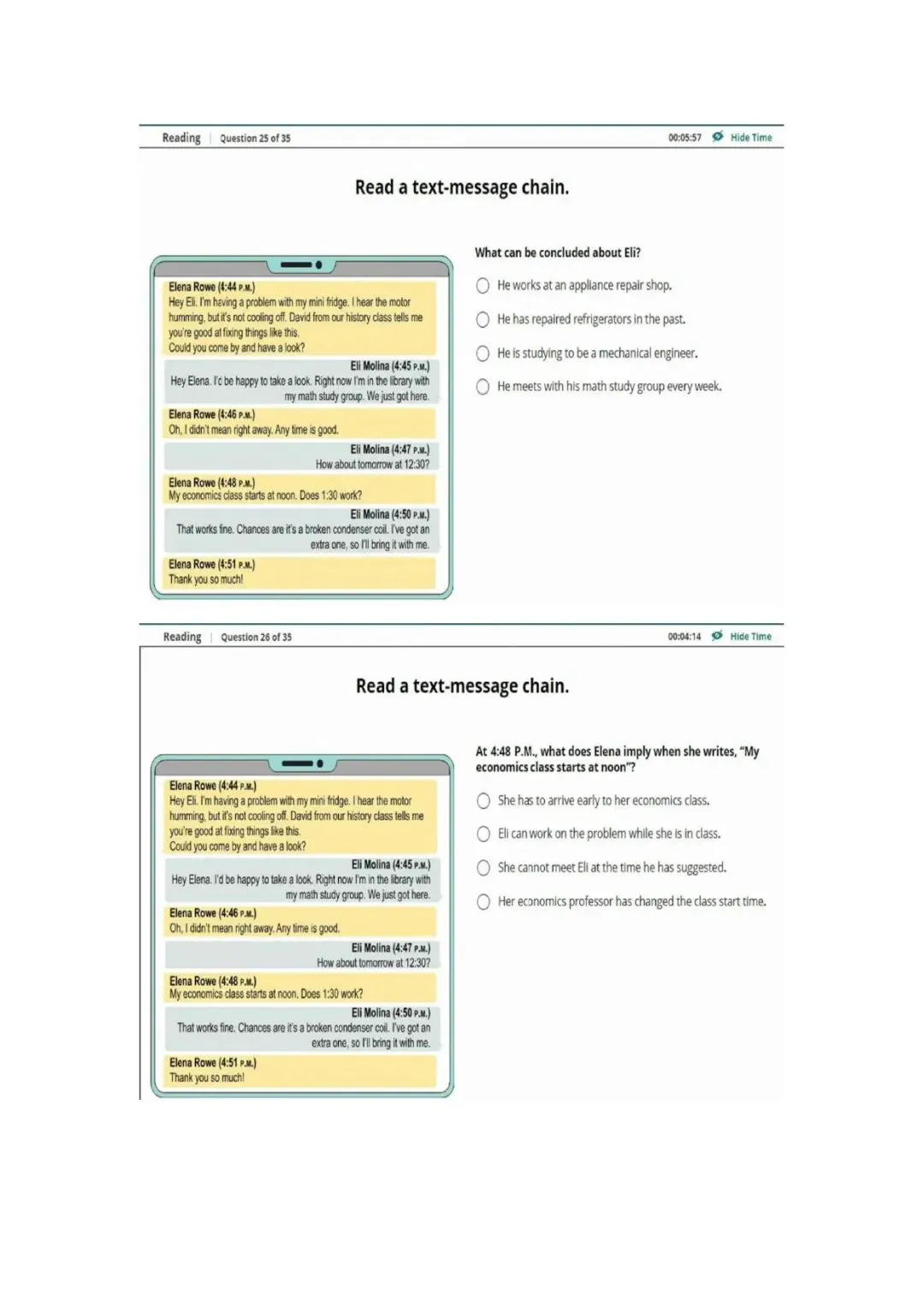 新托福第046套20260415真题(图片版) 第4张