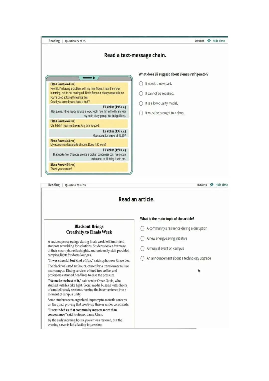 新托福第046套20260415真题(图片版) 第5张