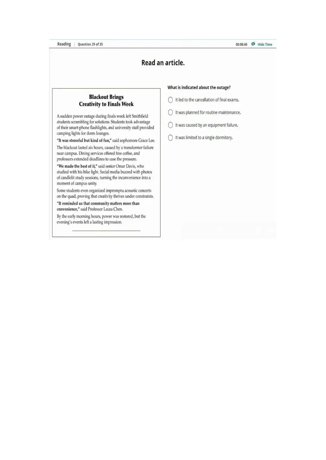 新托福第046套20260415真题(图片版) 第6张