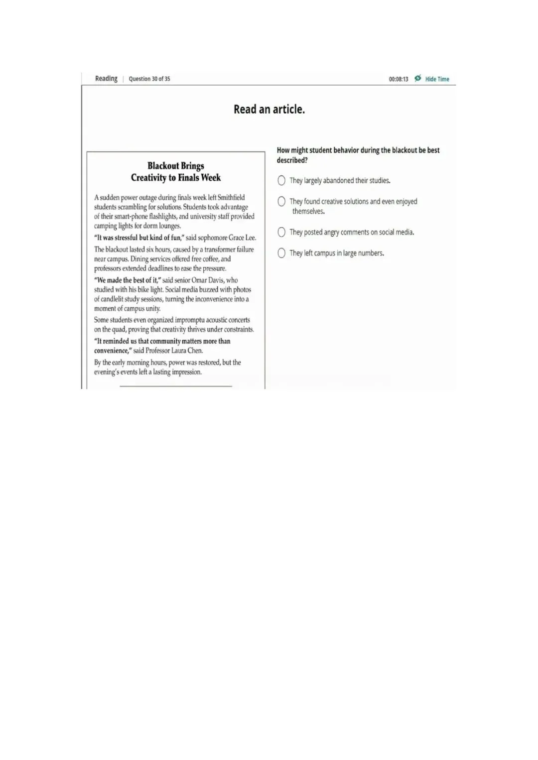 新托福第046套20260415真题(图片版) 第7张