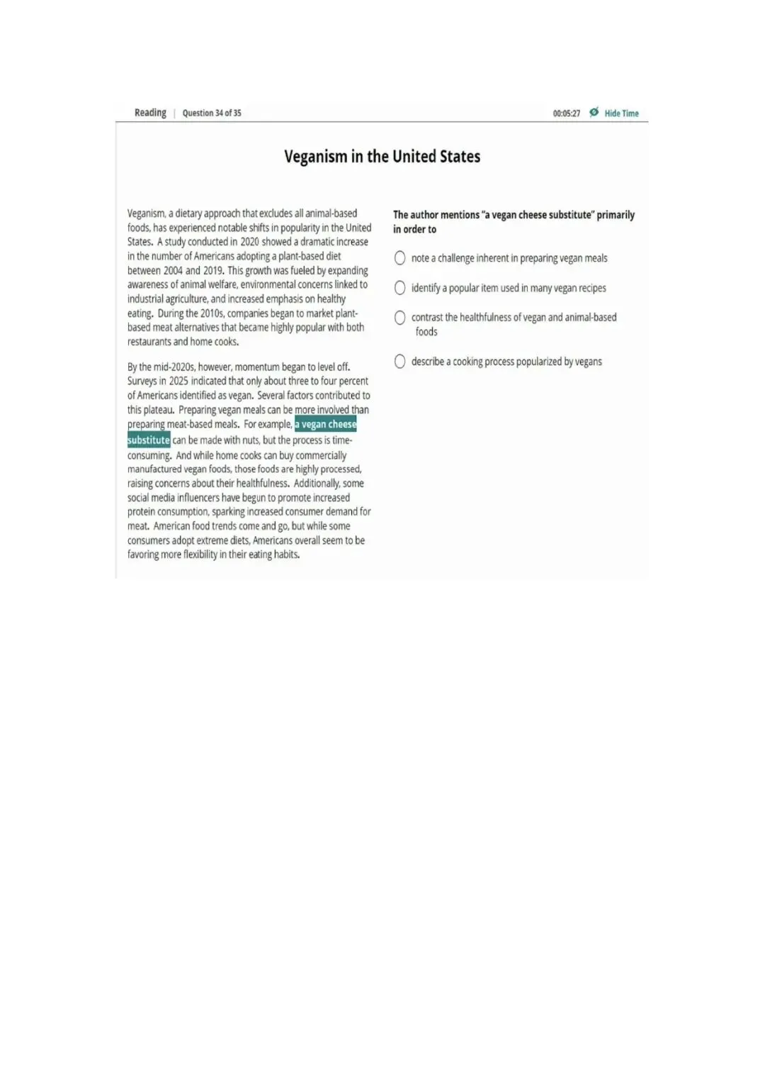 新托福第046套20260415真题(图片版) 第12张