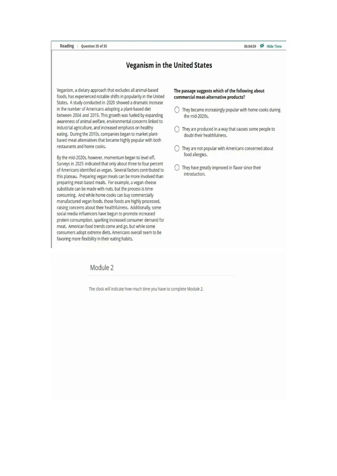 新托福第046套20260415真题(图片版) 第13张