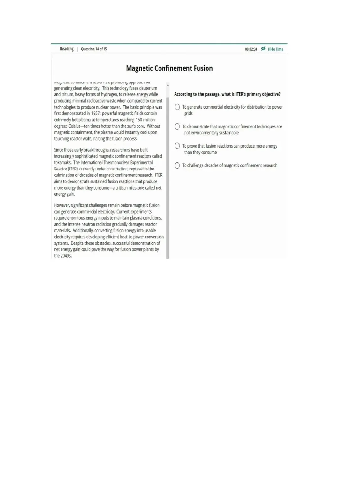 新托福第046套20260415真题(图片版) 第15张