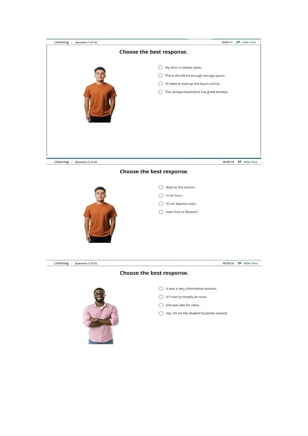 新托福第046套20260415真题(图片版) 第17张