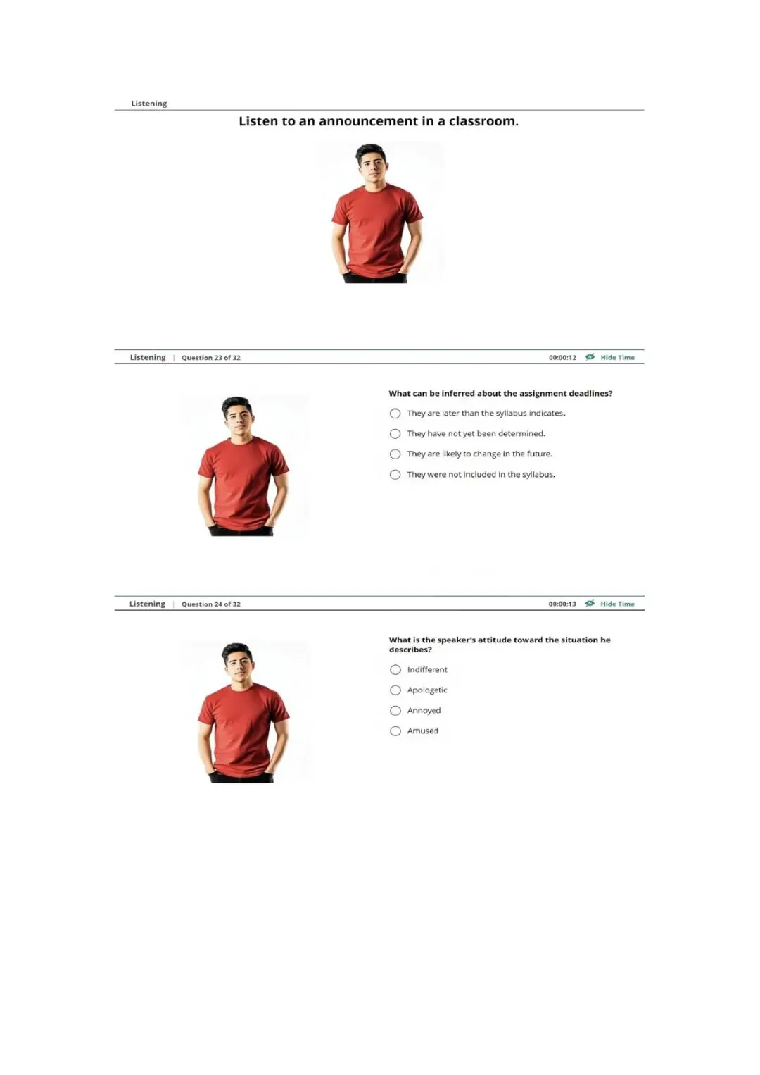 新托福第046套20260415真题(图片版) 第26张
