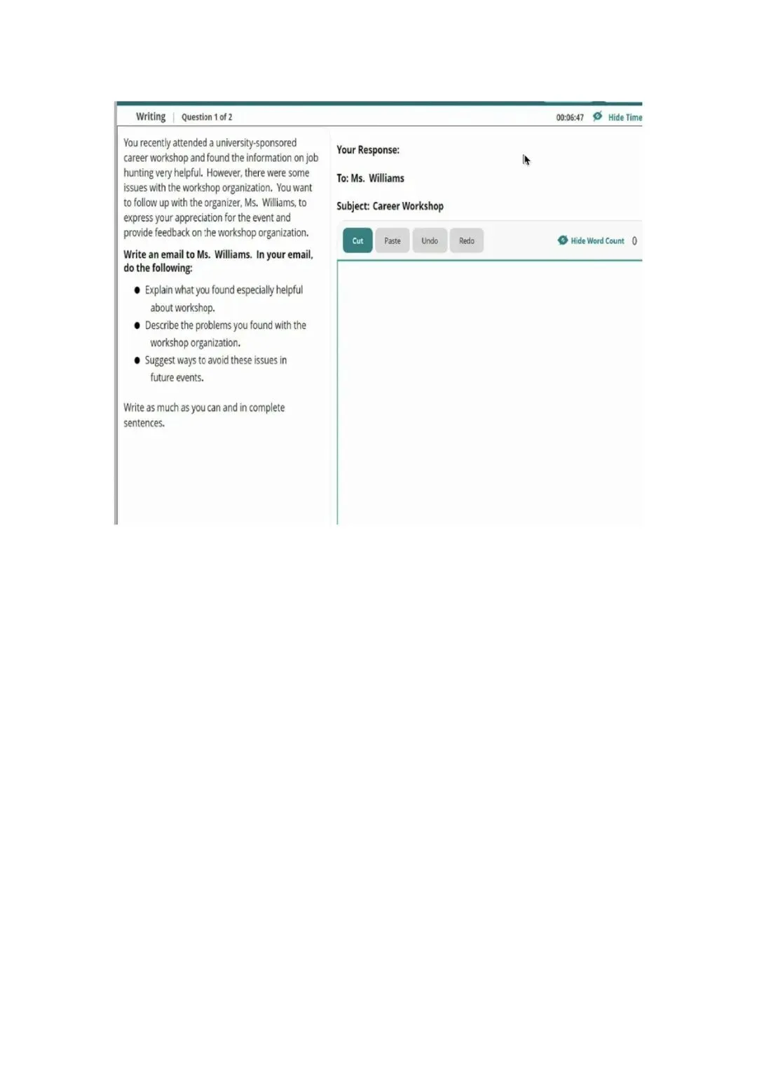 新托福第046套20260415真题(图片版) 第42张