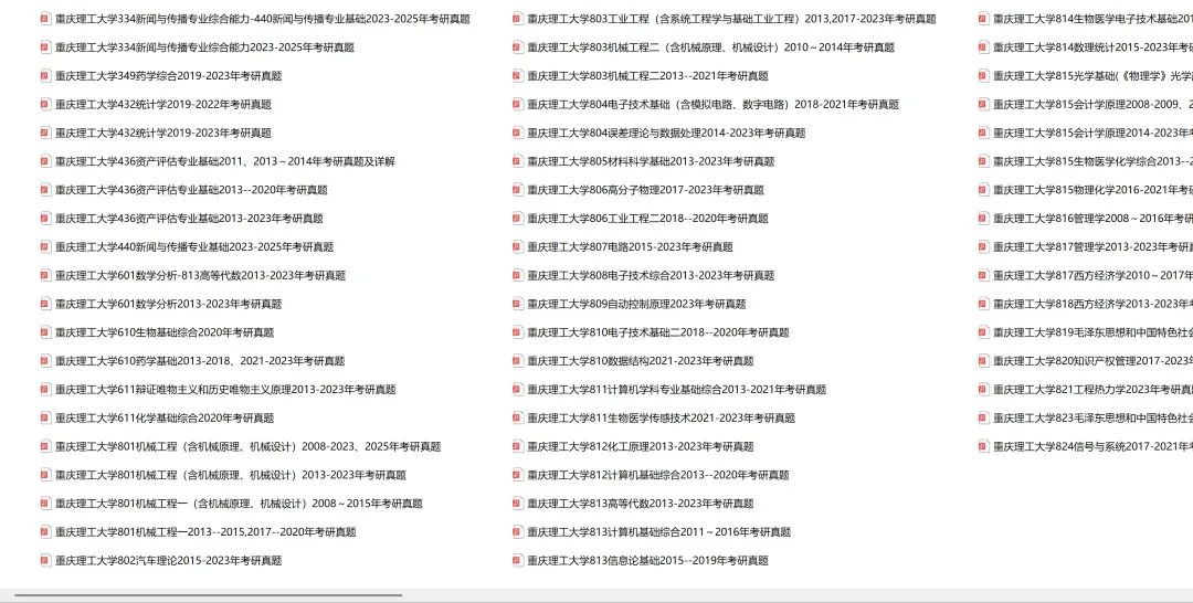 重庆理工大学考研专业课历年真题汇总(含2026真题) 第2张
