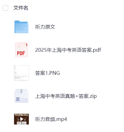 上海2025年【中考】中考真题试卷电子版||试题答案PDF(全科目)中考答案解析 第11张
