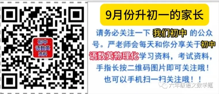 六年级下册 期中预测试卷精编+答案,考前练习! 第2张
