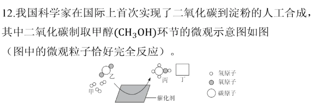 2026年中考化学专题复习微观反应示意图 第17张