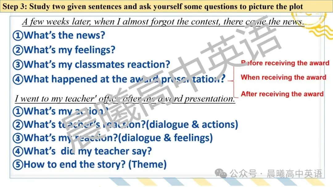 【高考真题系列】2023新高考1&2卷读后续写《写作比赛》 第13张