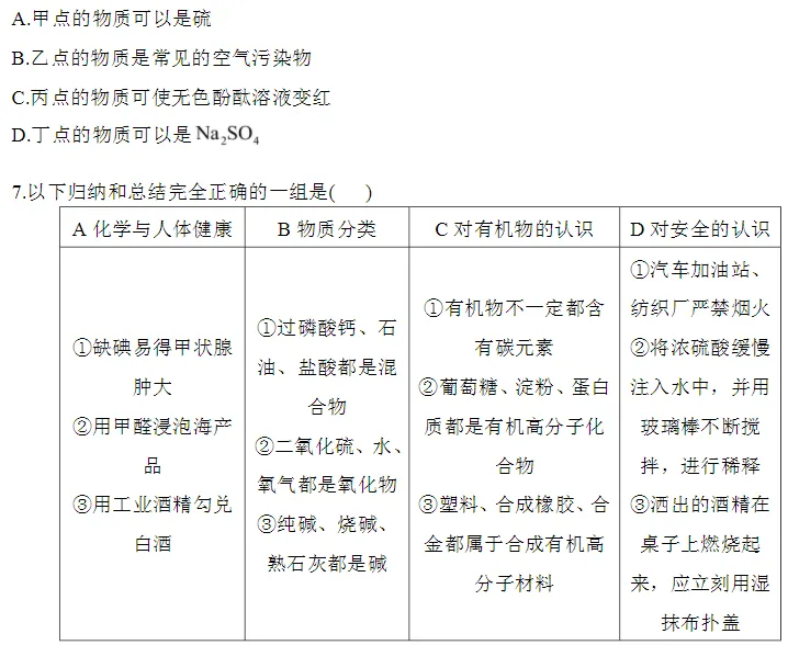 中考化学 “送分题” 变 “丢分重灾区”?吃透这篇,这类题再也不踩坑! 第7张